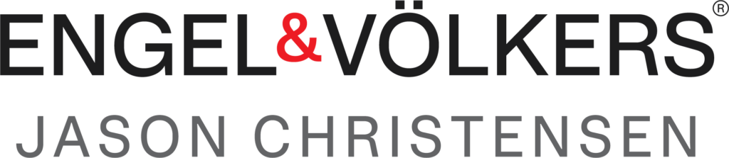 Engel & Völkers and Jason Christensen collaborative logo.